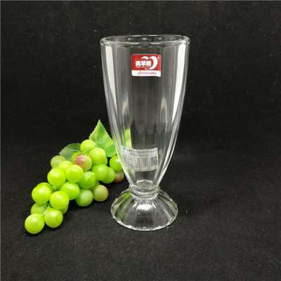 wholesale price popular design 360ml shake glass cup