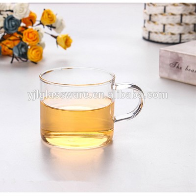 hot selling different sizes mini glass tea cup accepting custom logo