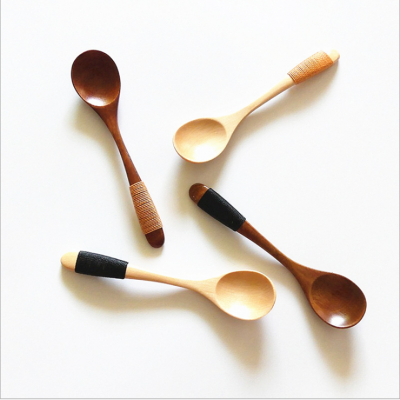 2018 new design high end wholesale price spoon wooden