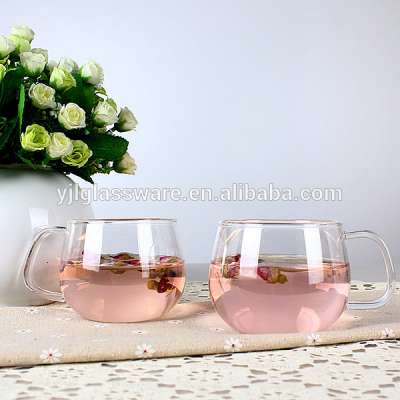 hot selling wholesale factory price 300ML glass coffee mug