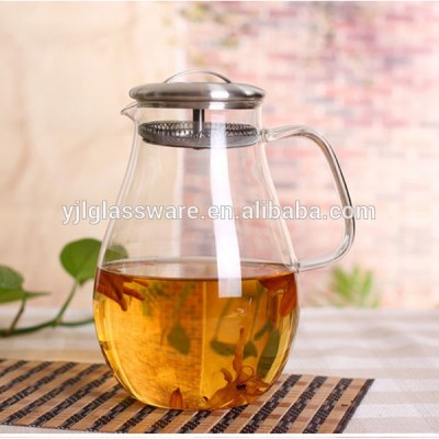 2017 new style hot selling borosilicate 1900ml glass pitcher