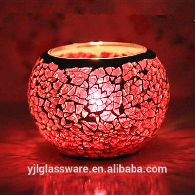 hand made fancy design popular mosaic candle holder