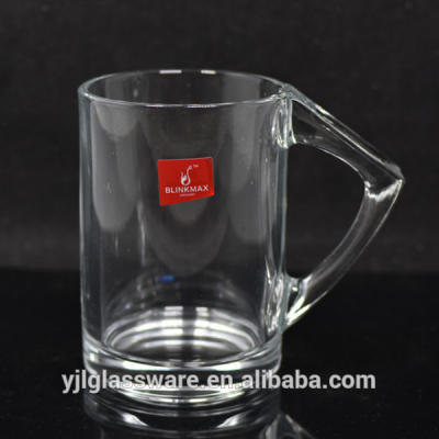 2017 hot selling wholesale price top quality 343ml mug glass