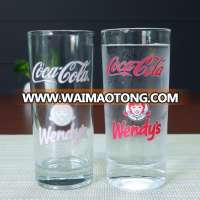 8oz Custom logo glass cold water color changing magic water cup